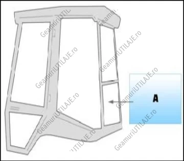 Fotografia 2 - Equipment JCB window / windscreen equipment JCB 2CX