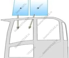 Machine glass / windshield Equipment Terex HR32 - 42 EXCAVATOR